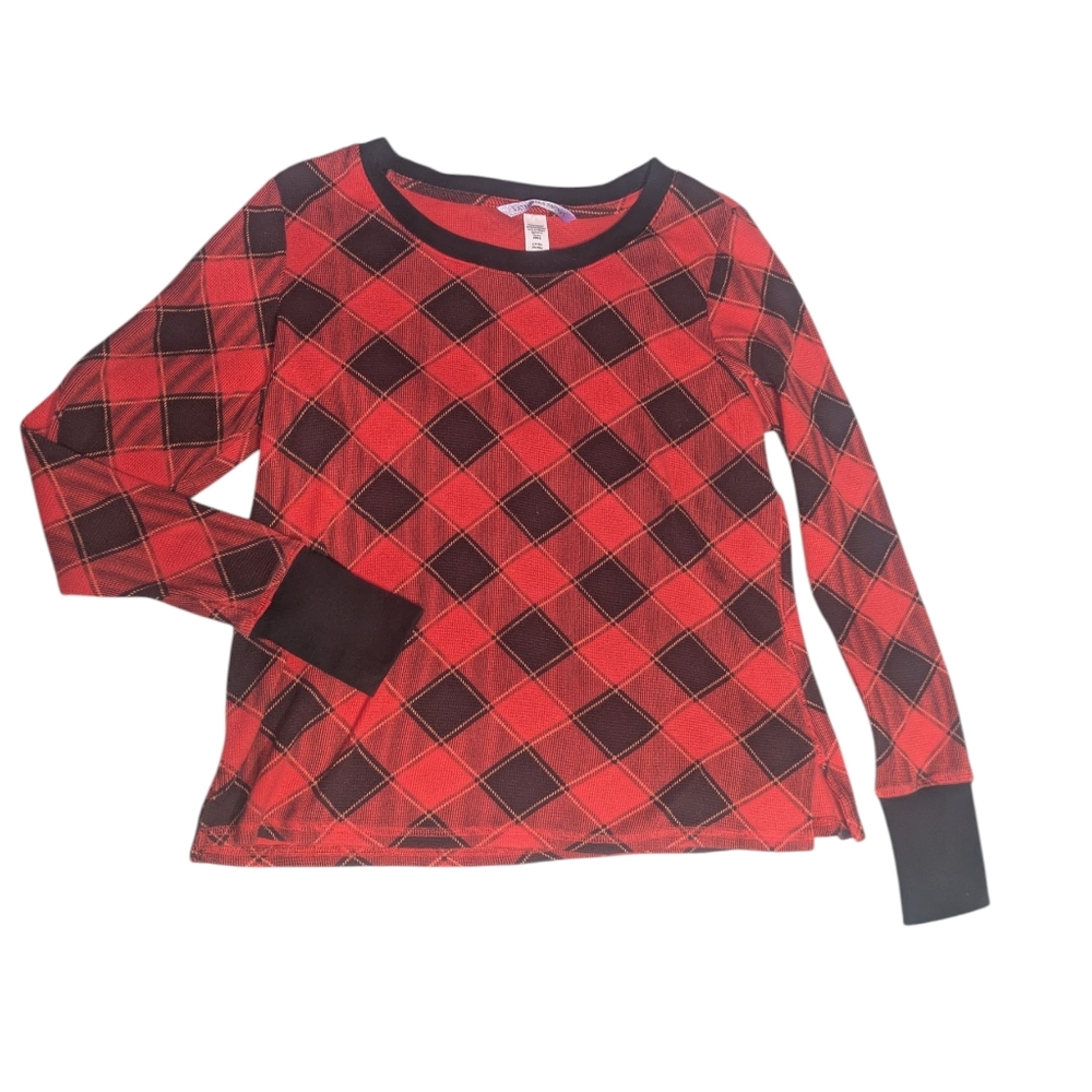 Victoria's Secret Plaid Sleep Shirt Small